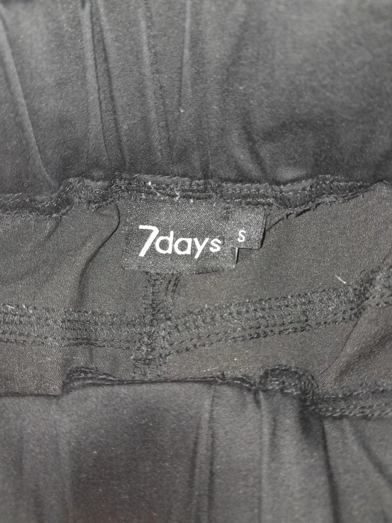 7days Damen Jogginghose Baumwolle Schwarz Gr. S Freizeit L31 2