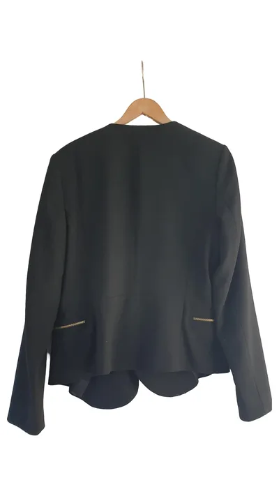 VIVIAN RAY Damen Blazer Jacke Schwarz Gr. 36 Modern Business