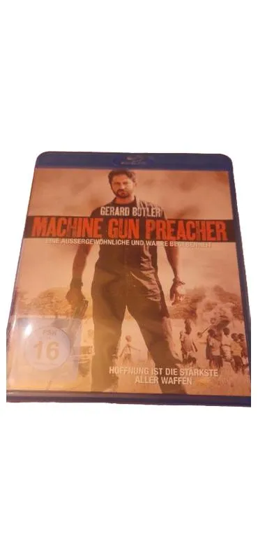 Machine Gun Preacher Blu-Ray Gerard Butler Biografischer Film FSK 16