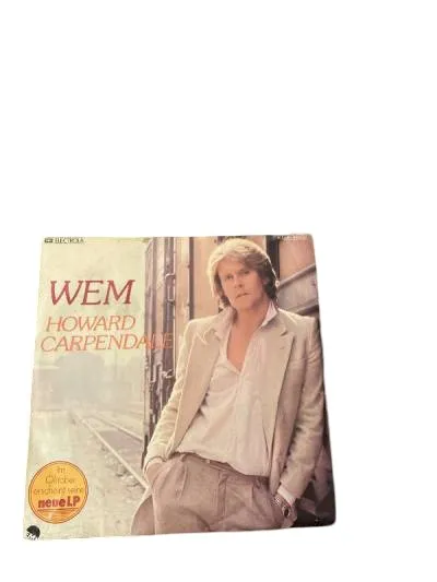 Howard Carpendale - Wem - Vinyl Single EMI Electrola Schlager