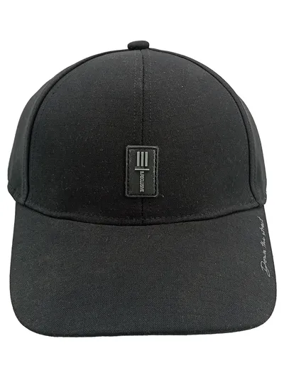 B.RECLUSIVE Cap Kappe Schwarz Outdoor Baumwolle Unisex Basecap