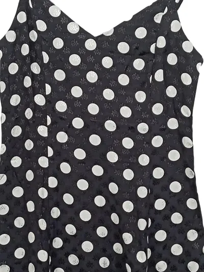 NAF NAF Damen Freizeitkleid Polka Dots Viskose Gr. 38