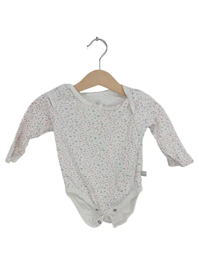 Liegelind Baby Body Langarm Mädchen Gr. 62-68 Mehrfarbig Blumenmuster