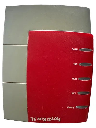 AVM FRITZ!Box SL Router DSL Modem Internet Box Rot