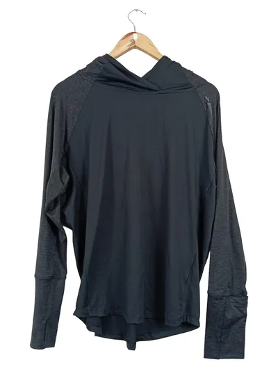 Brooks Damen Kapuzenpullover Laufshirt Sportlich Grau Gr. 38;M