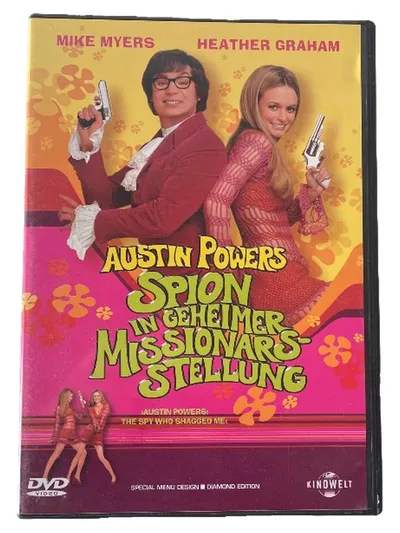 Austin Powers - Das Geheimagent DVD Komödie Mike Myers 60er Jahre
