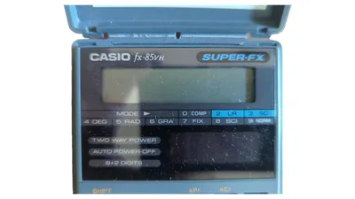 Casio fx-85VH wissenschaftlicher Taschenrechner Grau Schule Büro