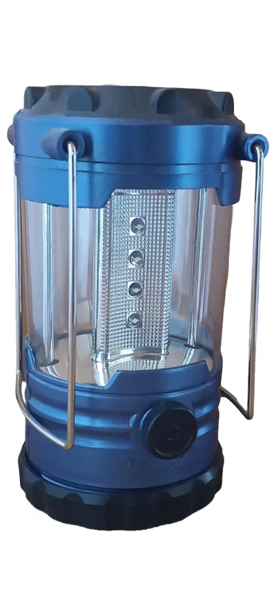 OutdoorGER LED Campinglaterne Blau Outdoor Laterne Camping Lampe