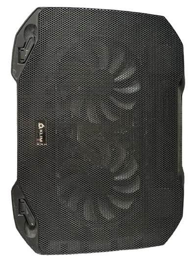 Klim Kühlpad Laptop Kühler Laptophalterung Schwarz Notebook Lüfter