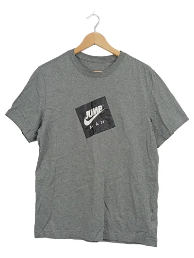Jordan Jumpman T-Shirt Herren Freizeit Sport Casual Grau M