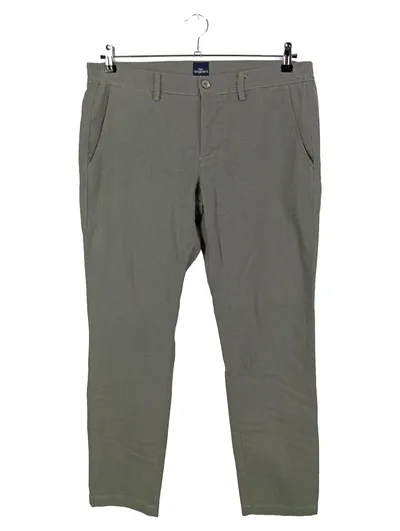 Engbers Herren Stoffhose Gr. 24 W32 Oliv Casual Baumwolle