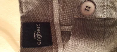 Engbers Herren Stoffhose Gr. 24 W32 Oliv Casual Baumwolle