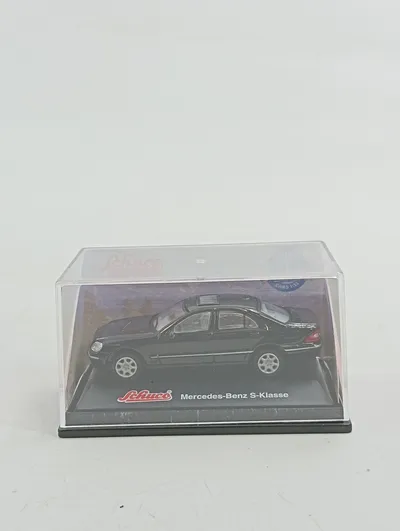 Schuco Mercedes-Benz S-Klasse Modellauto 7cm Schwarz