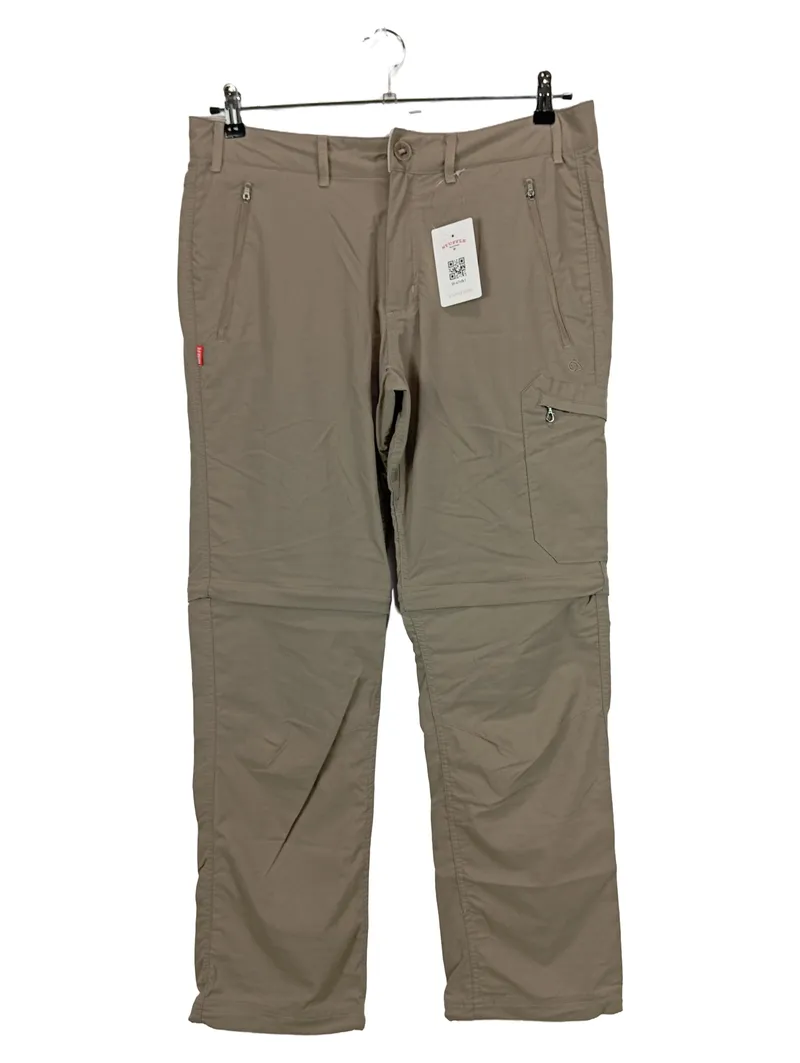Craghoppers Zip-Off Cargohose Herren Outdoor Beige W34 L31 1