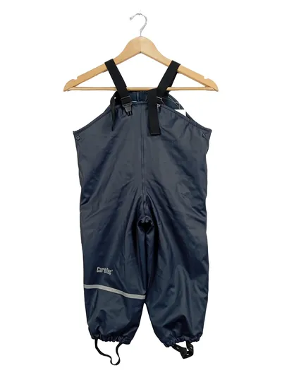 CareTec Kinder Regenhose Latzhose Blau Gr. 98 Outdoor Polyester