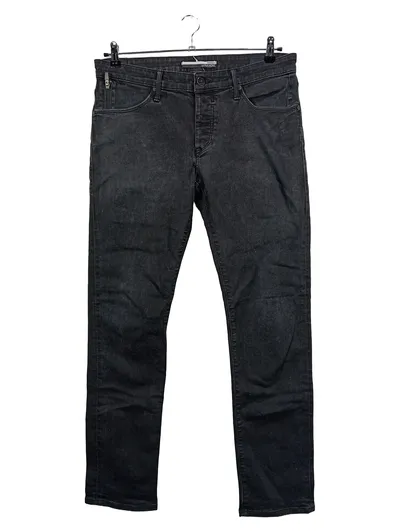 Mavi Herren Jeans Slim Fit Schwarz Größe 33, 32 Casual