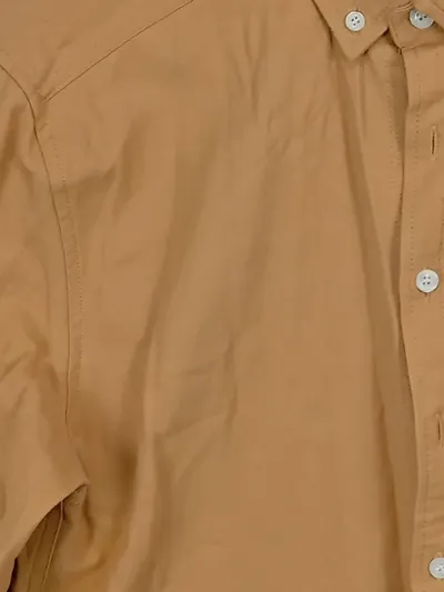 Blakely Clothing Herren Business Hemd Gr. S Beige Baumwolle Langarm