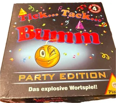 Piatnik Tick Tack Bumm Party Edition Wortspiel Partyspiel ab 12 Jahren