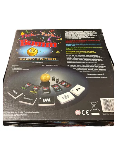 Piatnik Tick Tack Bumm Party Edition Wortspiel Partyspiel ab 12 Jahren