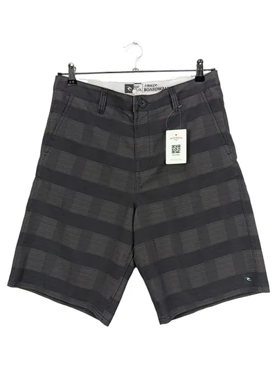 Rip Curl Herren Cargo Shorts BOARDWALK W32 Grau Kariert Sportlich