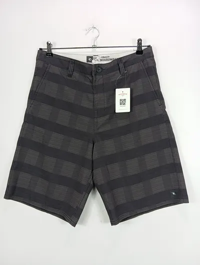 Rip Curl Herren Cargo Shorts BOARDWALK W32 Grau Kariert Sportlich