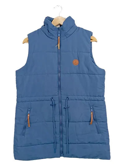 WITT Damen Steppweste Gr. 40/L Blau Outdoor Weste