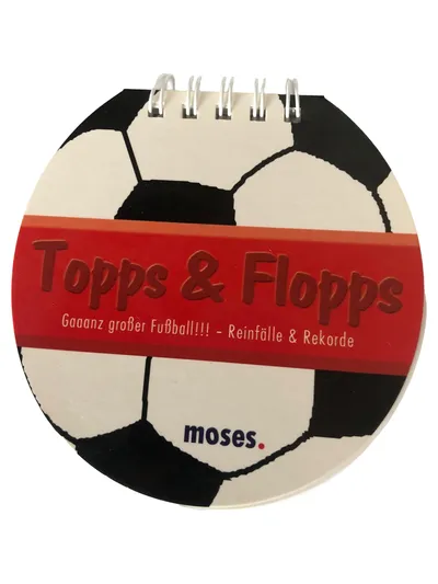 moses. Notizbuch Sportlich Geometrisch Mehrfarbig Ringbuch Topps Flopps