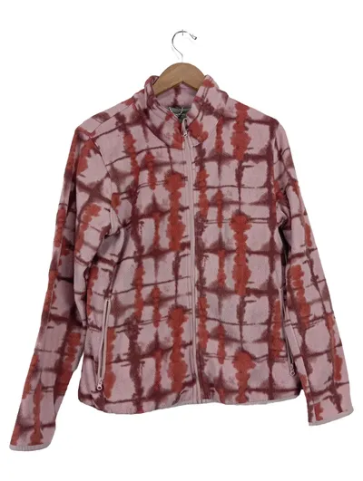 Wrangler Damen Fleecejacke Gr. 40/L Mehrfarbig Outdoor Reißverschluss