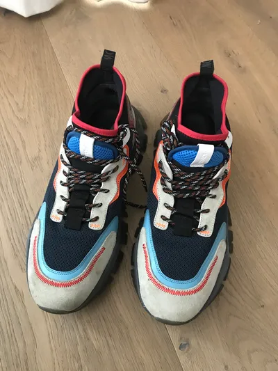 Moncler Herren Sneaker Low Mehrfarbig Gr. 44 Streetwear Chunky