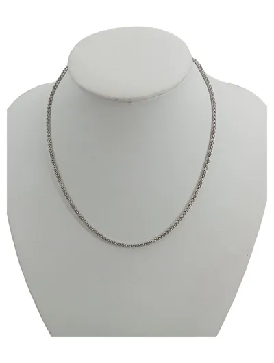 Heideman Damen Halskette Edelstahl Silber Minimalistisch 45cm