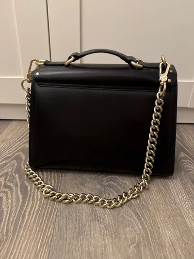 PICARD LUANA SILVA Henkeltasche Leder Damen Schwarz Mittel Elegant