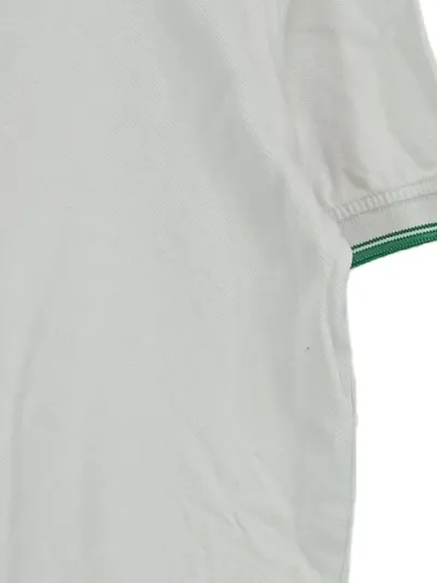 Camicissima Herren Poloshirt Weiß Gr. 38 Baumwolle Casual