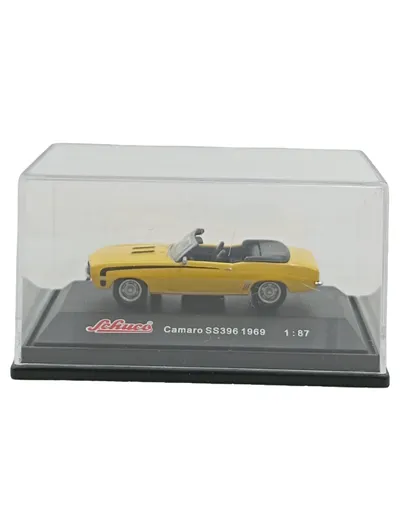 Schuco Camaro SS396 1969 Modellauto 1:87 Gelb Cabrio H0