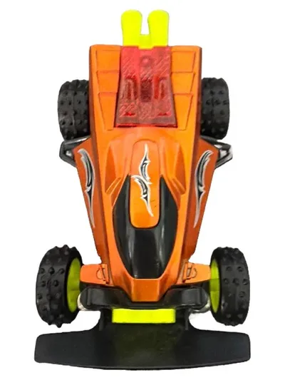 Dickie Toys Rennwagen Spielzeugauto Orange Schwarz 13 cm Buggy