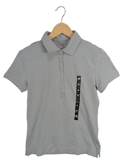 Engelbert Strauss Damen Poloshirt Gr. 38/M Grau Praktisch Kurzarm
