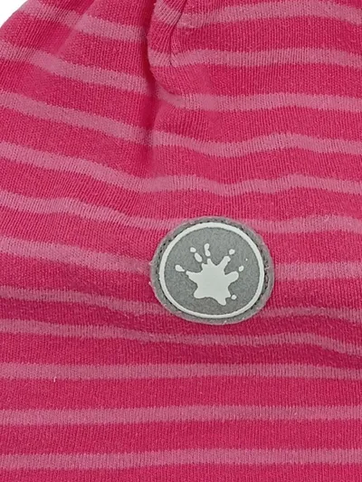 sigikid Kinder Mütze Beanie gestreift Pink Gr. 46 Baumwolle