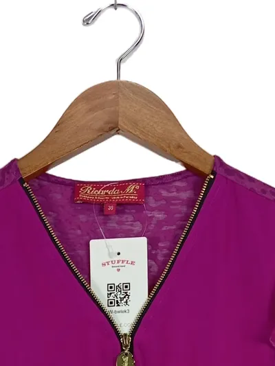 Ricarda M. Freizeitkleid Damen Gr. 36;S Pink Casual Reißverschluss