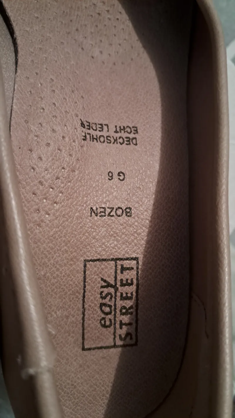 Easy Street Damen Ballerinas Beige Gr. 39 Elegant 3