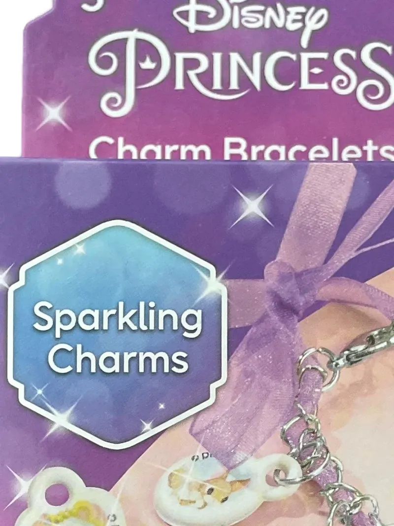 Disney Princess Charm Armbänder Schmuck Bastelset Kinder Mehrfarbig 4