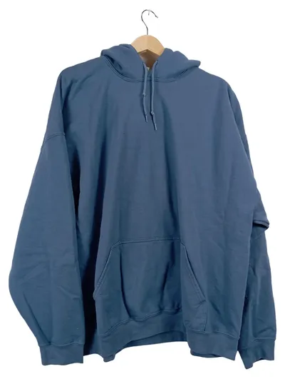 Gildan Heavy Blend Kapuzenpullover Herren Gr. 2XL Blau Hoodie