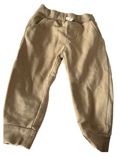 orsolino Jogginghose Baby Gr. 80 Beige Baumwolle Casual Hose Kinder