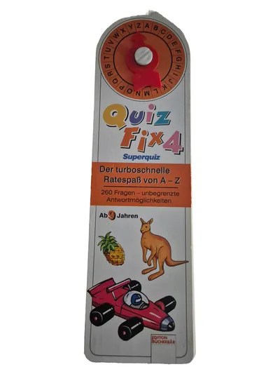 EDITION BUCHERBÄR Quiz Fix 4 Superquiz Ratespaß Quizspiel ab 9 Jahre