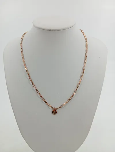 PURELEI Damen Halskette Mond Gold Modern Metall 56cm Kette Schmuck