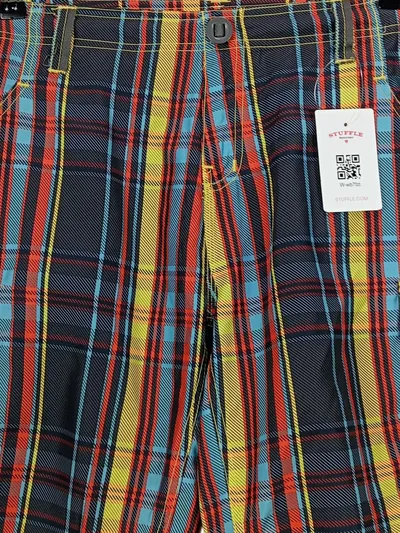 Protest Herren Cargo Shorts Gr. 46 kariert mehrfarbig Casual