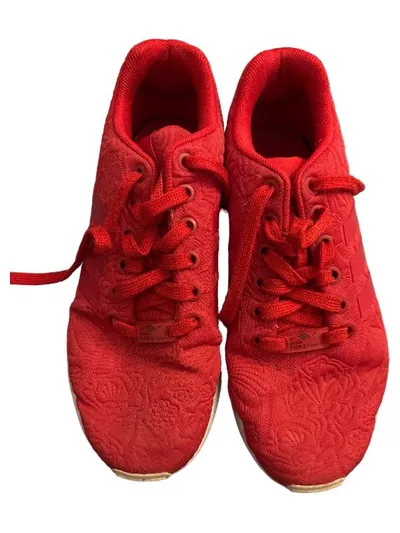 Adidas ZX Flux Damen Sneaker Rot Gr. 38 Blumenmuster Sportschuhe
