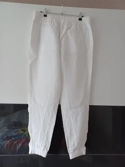 MARC AUREL Damen Jogginghose Gr. 38 Weiß Casual
