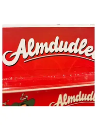 Almdudler Sattelzug Modellfahrzeug LKW Werbemodell Rot 19.5cm 2