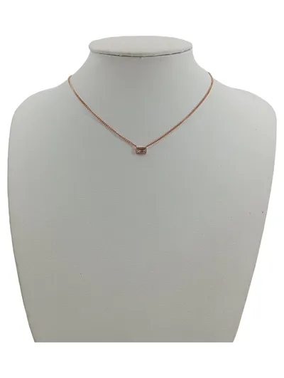 PURELEI Damen Halskette Gold Minimalistisch 46cm Kette Schmuck
