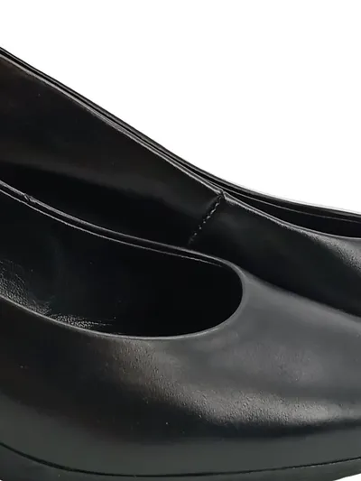 Paul Green Damen Pumps Leder Schwarz Gr. 39 Klassisch Elegant Blockabsatz