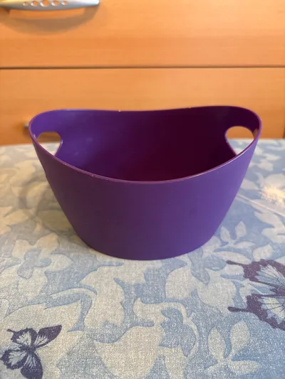 Koziol Schale Lila Praktische Schminkaufbewahrung Kosmetik Organizer